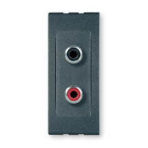 MODE Priklj.audio/video BNC/BNC 1M antracit 6628.A