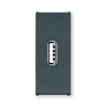 MODE USB Punjac 1M2.1A 5V antracit 6629.A