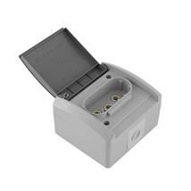 SETQ Trofazna prikjucnica 16A/440V siva