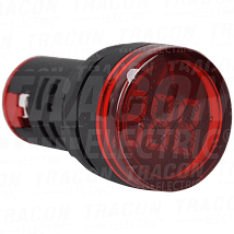 V-metar LED Sig. svetlost crvena24-500VAC. d=22mm