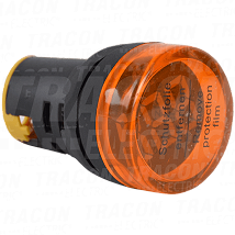 V-metar LED Sig. svetlost zuta24-500VAC. d=22mm