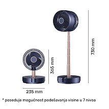 STONI ILI PODNI VENTILATOR PUNJIVI FC22BRD BBLINK