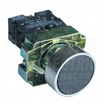 Jednostavni taster montirane na metalnu plocu crna1×NO. 3A/2