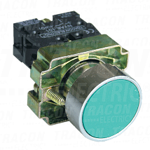 Jednostavni taster montirane na metalnu plocu zelena1×NO. 3A