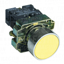 Jednostavni taster montirane na metalnu plocu zuta1×NO. 3A/2