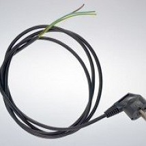 Provodnik sa utikacem PP/L 3x0.75 2M crni ELID