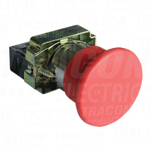 Gljivasti taster montirane na metalnu plocu crv 1×NC 3A/40