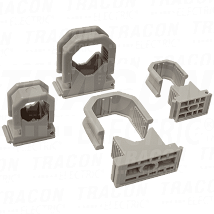 Pritisna obujmica cevi i kablova sa nizanjemsivad=19-26mm. P