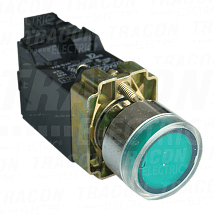 Svetleca tastermont.na met.plocuotp.transf.zelenaglim3A/230V