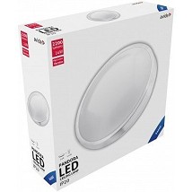 LED plafonjera Oyster Pandora alu 24W 380x110mm CW 6400K