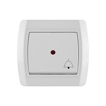 STATUS Taster zvona sa sig. sij. 10A/250V vij. veza