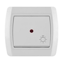 STATUS Taster svetla sa sig. sij. 10A/250V vij. veza