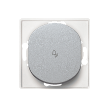 E610.S Taster skl. za zvono besilver