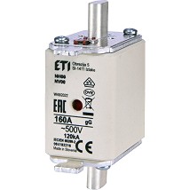 Nozasti osiguraci NV00 160A 500V ETI