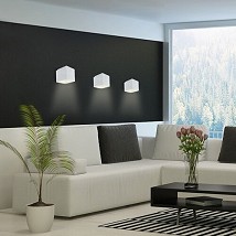 ZIDNA LAMPA 1XG9 KAUNAS 7018 KVAD BELA RABALUX