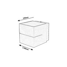 ZIDNA LAMPA 1XG9 KAUNAS 7019 KVAD ALU RABALUX