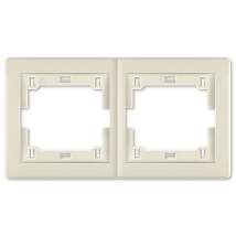 PRESTIGE maska dvostruka horiz.krem