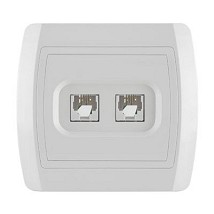 STATUS Telefonska prik. RJ12 6/4 sa dva modula 623K