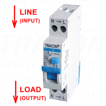 Komb. zastitna prekidacelektr. 2P 1 mod. C kar.C10. 30mA. 6k