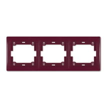 PRESTIGE maska trostruka horiz.bordo(6703.3)
