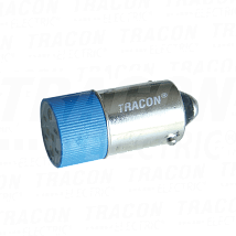 Sig. sijalica sa LED plava24VAC/DC. Ba9s