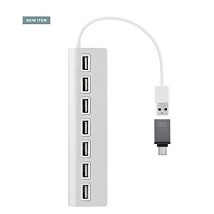 TNB HUBUSB7ALU HUB Razdelnik SA  7USB KONEKTORA,ALUMINIJUMSKI