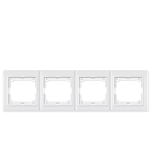 PRESTIGE Maska cetvorostruka s medjuramom horizontalna bela