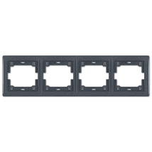 PRESTIGE maska cetvorostuka horizontalna.sivo-graf.(6704.2