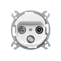 E612S.0 Prikljucnica antenskabez maske EON TV/FM/SAT - zavr