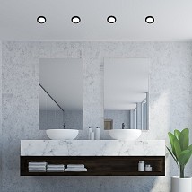 SPOLJNA UGRADNA LED LAMPA 3W COCO CRNA 5274 IP44 RABALUX