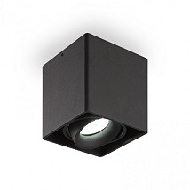 NADGRADNA ROZETNA KVADRAT 1XGU10 CRNA JM 013 BBLINK