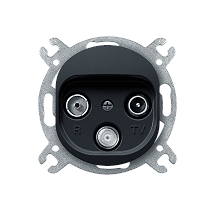 E612S.E1 Priklj. antenska bezmaske EON TV/FM/SAT - zavrsna