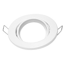 UGRADNA ROZETNA KRUG 1XGU10 BELA POMIČNA PROSTO