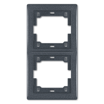 PRESTIGE maska dvostruka vert.sivo-graf.(6711.2)