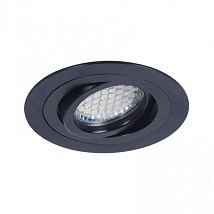 UGRADNA ROZETNA KRUG 1XGU10 CRNA 208 BBLINK