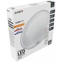 LED plafonjera Oyster Pandora CCT alu 48W sa daljinskim