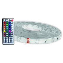 LED traka 220V 22W RGB 2x5m TUYA-Music control+IR remote