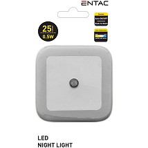 Nocno kvadratno svetlo 0.5W 6400K bela