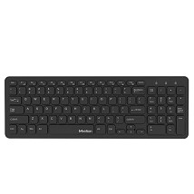 MEETION WK410 BEŽ.Tastatura, SLIM, CRNA