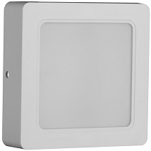 LED panel kvadratni nadgradni 12W CW 6400K plast. AVIDE