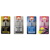 Maxell crne slušalice sa mikrofonom PLUGZ