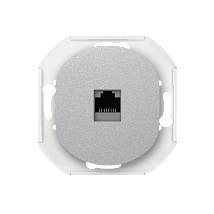 E616S.S Prikljucnica komunik.bez maske EON 1xRJ45 Cat 6A FT
