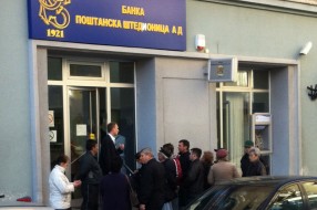 Gužve u subotičkoj ekspozituri Poštanske štedionice