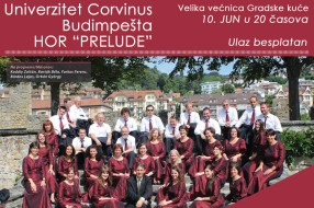 Koncert mešovitog hora "Prelude" u subotu u Velikoj većnici