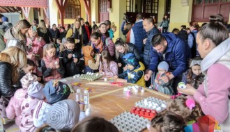 Manifestacija "Vaskrs na Paliću" okupila veliki broj mališana