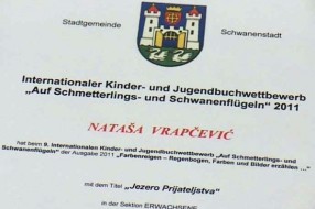 Priznanje vaspitačici Nataši Vrapčević