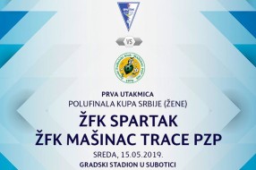 Fudbal (Ž): Spartak od 17 časova igra prvi meč polufinala Kupa Srbije