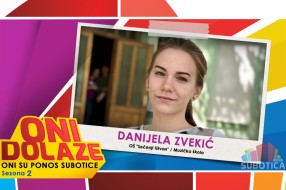 Oni dolaze: Danijela Zvekić, maturantkinja OŠ "Sečenji Ištvan" i učenica Muzičke škole