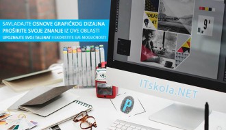 ITškola pokrenula kurs grafičkog dizajna - početni i srednji nivo