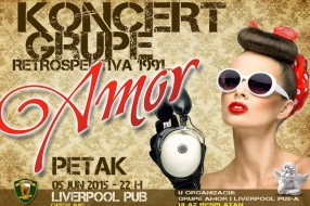 Koncert grupe Amor na otvorenom